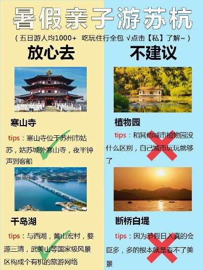 夏季苏杭旅游攻略，江南水乡之美尽享之旅