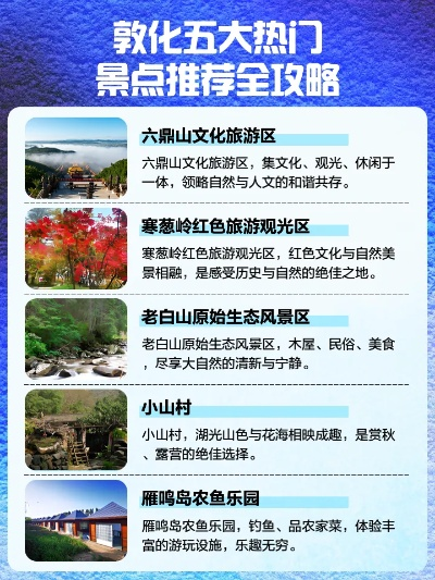 敦化旅游攻略大揭秘，魅力之都的绝佳探索指南