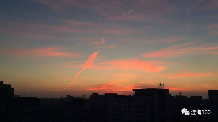 汕尾今日天空惊艳瞬间，最新消息新闻揭秘