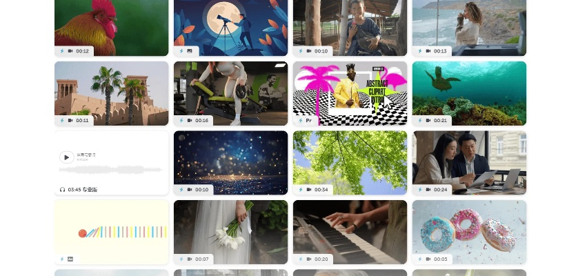 重磅推荐，最新视频素材库App，随时跟拍，激发无尽创作灵感！