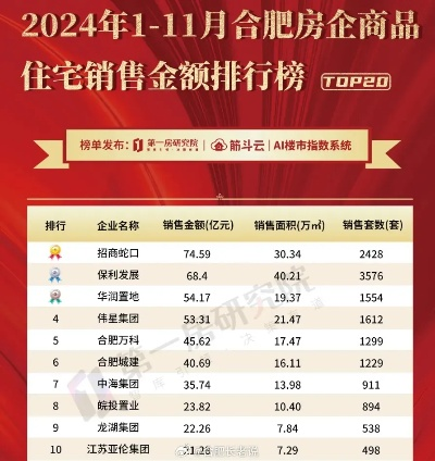 合肥市场热门行业巨头TOP10揭秘