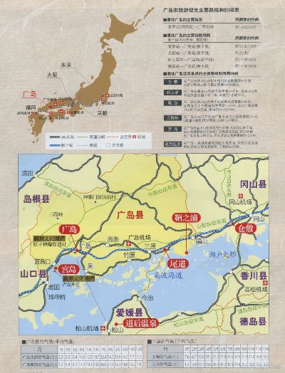 广岛旅游攻略图，最新指南畅游广岛胜地