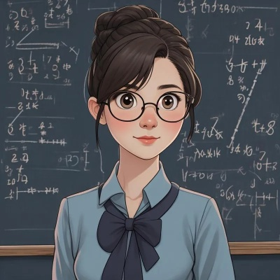 揭秘数学老师头像背后的故事，女教师的励志百度风采之旅
