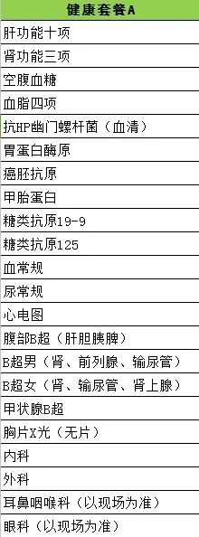 关注健康，从医院体检表细节出发，百度助你轻松掌握健康资讯