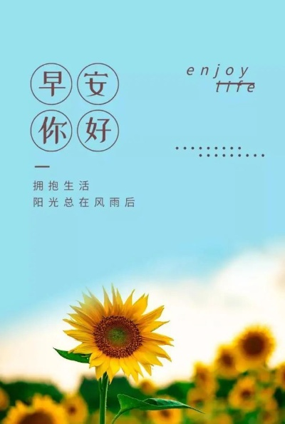 优美早安励志语录，开启充满活力的新一天！