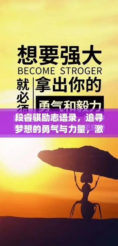 梦想励志社会语录，探寻内心力量与勇气的旅程