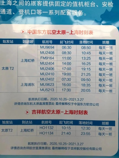 上海飞往太原行程攻略，最新指南，轻松掌握行程安排
