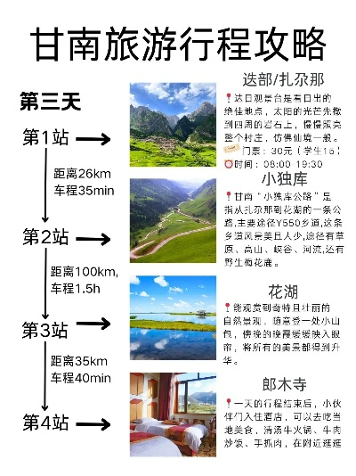 甘南草原三天极致游攻略，深度体验自然之美